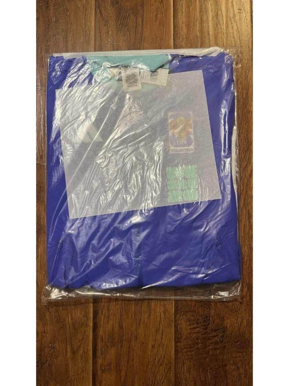 Adidas 2026 FIFA World Cup Volunteer Jacket Full Zip Windbreaker Sealed Adult S